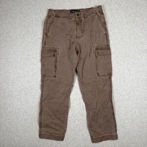 NWT Abercrombie & Fitch Men's 32x30 Gray Paratrooper Cargo Pants Loose